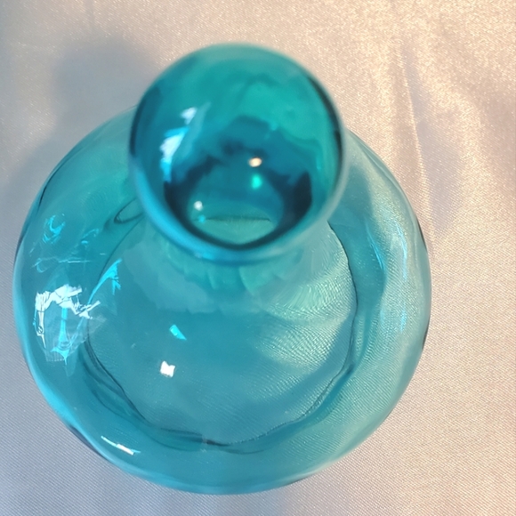 Vintage Epothecary Jar Empoli Style Turquoise - Picture 7 of 16